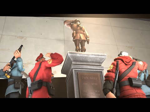 [TF2] Never Laugh At A Rick May Statue