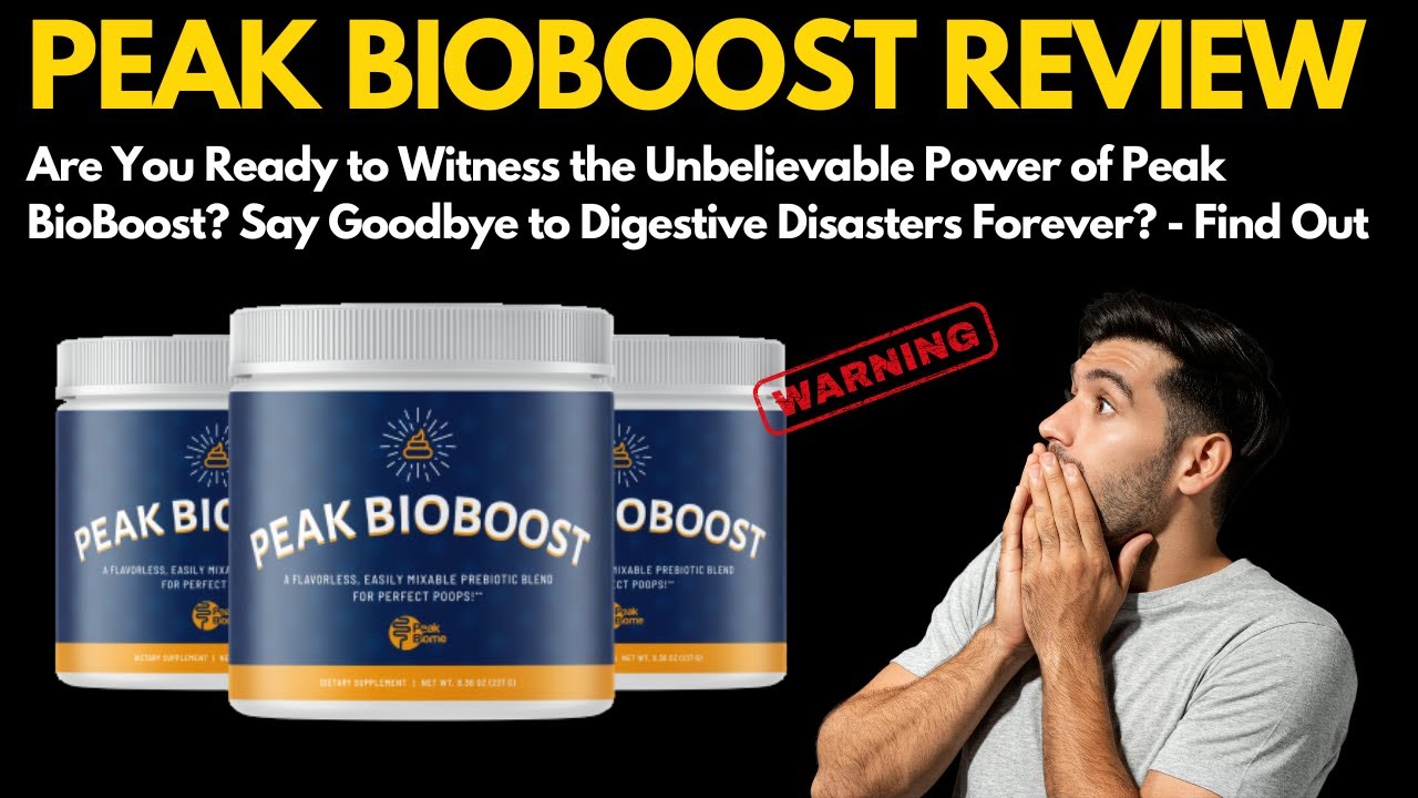Peak BioBoost Review | Digestive Savior or Money Wasted ? |  Should You Trust the Buzz ?