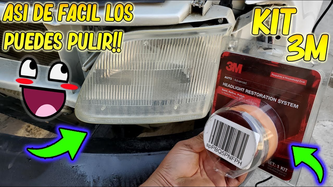 Kit Para Pulir Faros 3m