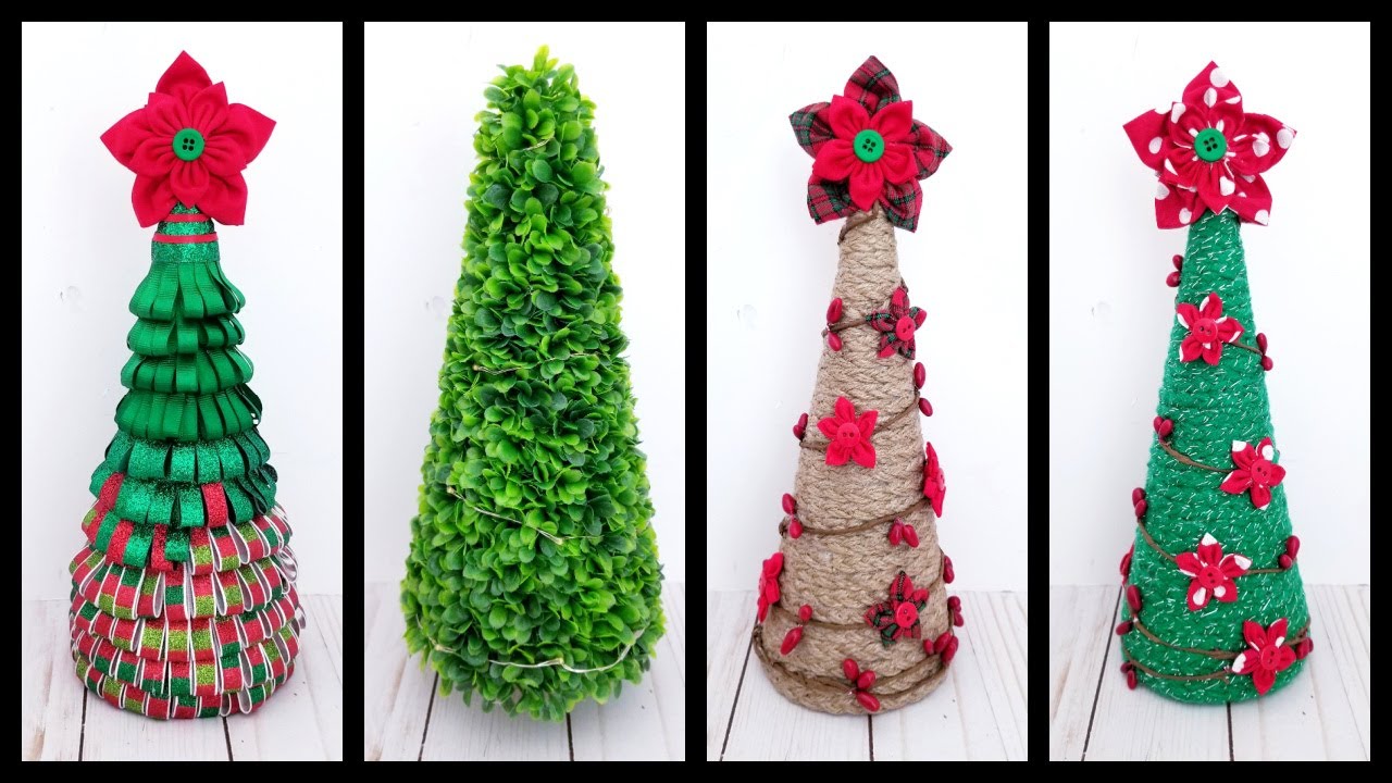 Super Cute Styrofoam Christmas Tree Ideas