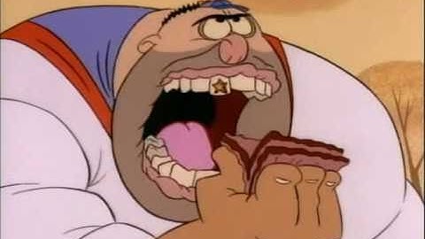 Ren & Stimpy: Meat-on-Meat Sandwich?