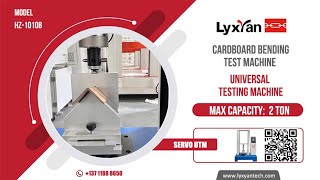 L-Shaped Cardboard Bending Test Equipment Detailed process explanation