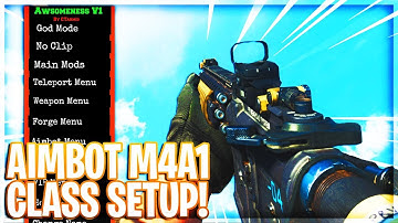 AIMBOT in MODERN WARFARE! ( BEST M4A1 CLASS SETUP AFTER PATCH 1.14 )