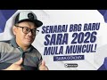 SENARAI BRG BARU SARA 2026 MULA MUNCUL