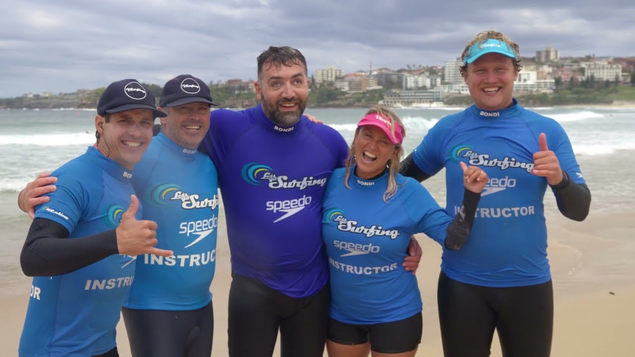 LETS GO SURFING BONDI BEACH - best things to do in Sydney, Australia for everyone (accessible)