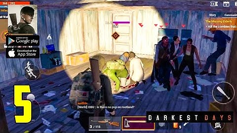 Darkest days mobile full gameplay walkthrough part 5 || JASON TODD