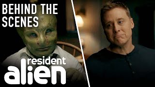 Behind the Scenes With Bridget's Puppeteering Team | Resident Alien (S4 E5) | USA Network