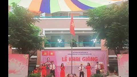 Âm nhạc chào mừng khai giảng năm học 2023-2024 của trườngTHCS Nguyễn Bỉnh Khiêm