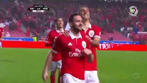 Resumo: Benfica 5-0 Marítimo (Liga 25ª J):
