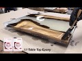 Making a live edge table with mas epoxies