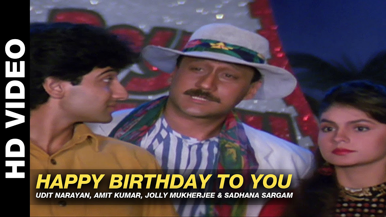 Happy Birthday To You Mr Pedro Udit Narayan Amit Kumar Jolly Mukherjee  Sadhana Sargam