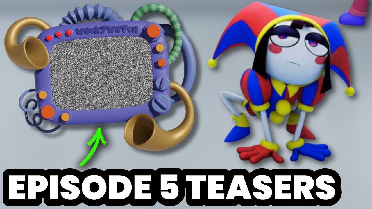 First Teasers of Episode 5! | The Amazing Digital Circus - YouTube