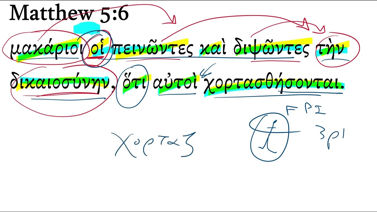 Matthew 5:6