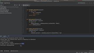 Code in place class project "Secure password" screenshot 3