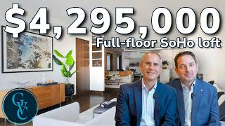 Full-Floor SoHo Loft Tour | Private Elevator NYC Luxury Apartment Full-Floor SoHo Loft Tour | Private Elevator NYC Luxury Apartment