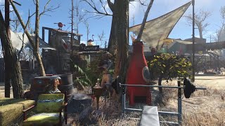 Pack Camp - sunshine tidings co-op - FALLOUT 4 raider build (no mods)
