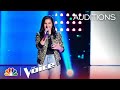 The Voice 2018 Blind Audition - Abby Cates: "Scars to Your Beautiful"