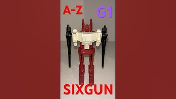 #G1transformers A to Z - Sixgun #transformers #wow  #transformersg1 #80s #toys #nostalgia #awesome