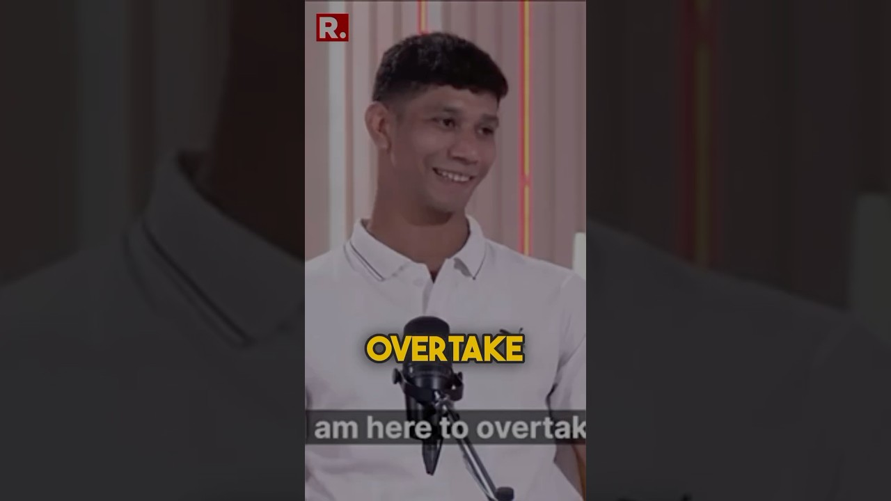 I am here to overtake INDIA 