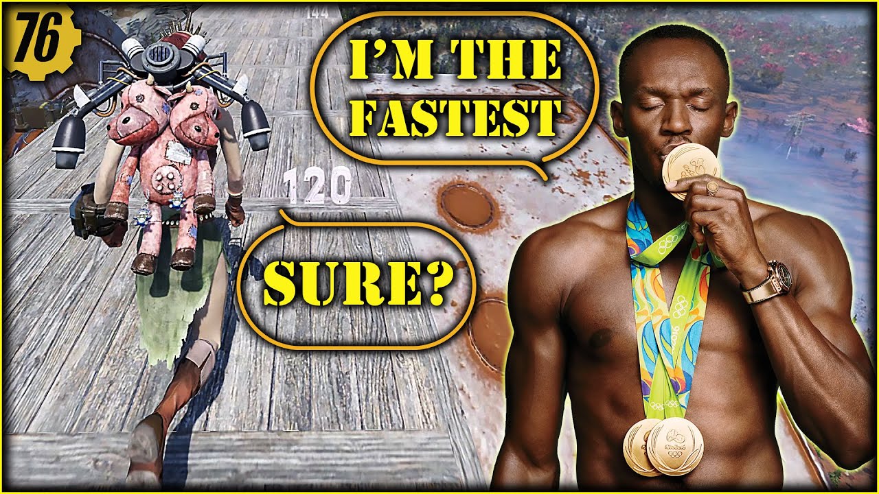 Fallout 76 How Fast We Can Actually Run Sprint How Far We Can Jump Fallout 76 how fast we can actually run sprint how far we can jump
