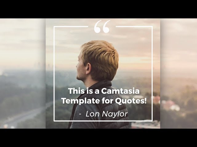 Camtasia 9 Quotes Samples