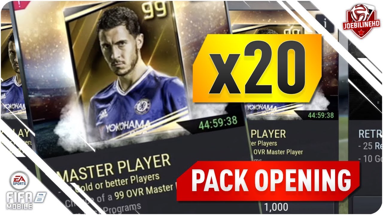 FIFA MOBILE 20 x MASTER PLAYER PACK OPENING 