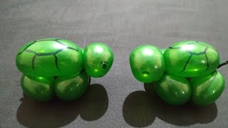 How to make a one balloon turtle🐢 - intwist