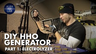 DIY Hydrogen generator. Part 1: Electrolyzer by ALEX LAB 105,927 views 4 years ago 9 minutes, 53 seconds