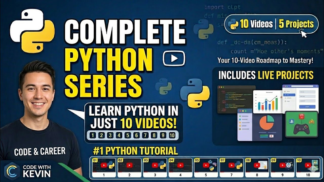 Introduction to PYTHON | Lecture 1 |Complete python series in just 10 ...