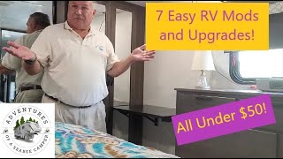 7 MORE Easy RV Mods and Upgrades   Less than $50 each!