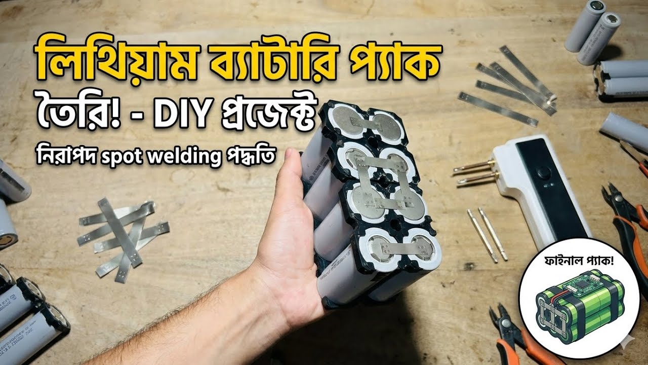 How To Make Lifepo4 battery pack - YouTube