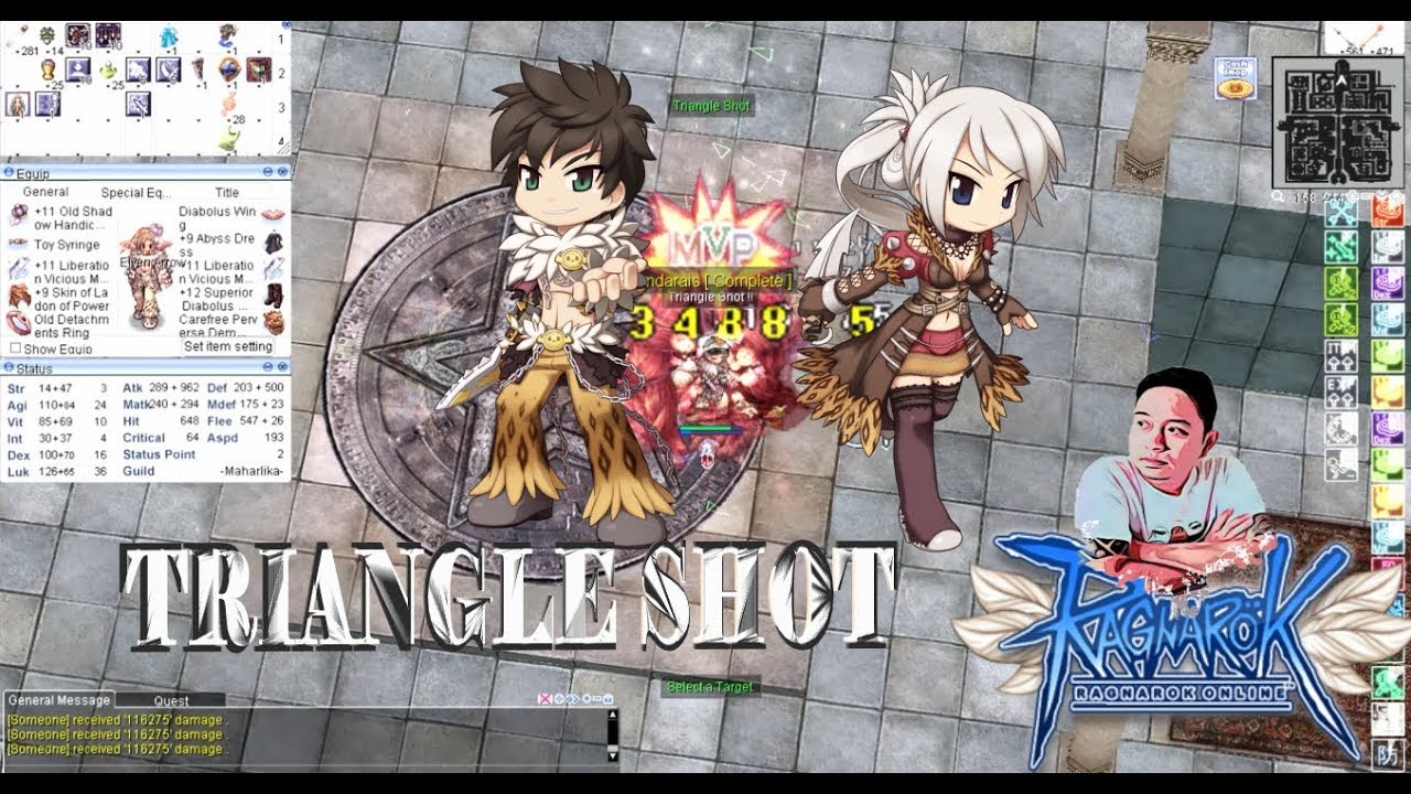 iRO - SC Triangle Shot Testing Damage