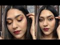Gold &amp; purple eyes makeup || nav bhamra
