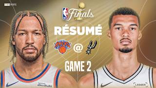 Résumé : Knicks @ Spurs, Un Game 2 De Folie À San Antonio 