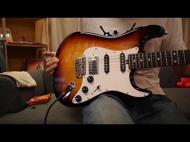 NEW / Bacchus BSH-700B ALD BLK&3TS @guitarshoptantan - YouTube