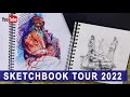 Sketchbook tour new 2022  complete pencil sketchbook tour with shashank shukla