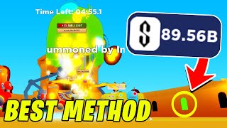 How To Get Billions Of Srt In Minutes Afk Insane Tapping Simulator