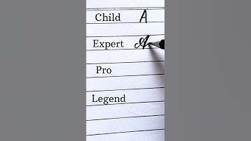 Writing levels  || Comment your name..|| #viral  #cursive #cursive-handwriting #shorts