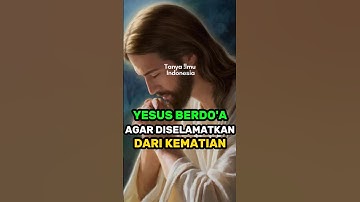 IT TURNS OUT THAT JESUS ​​PRAYED TO BE SAVED FROM DEATH #yesuskristus @tanyailmuindonesia