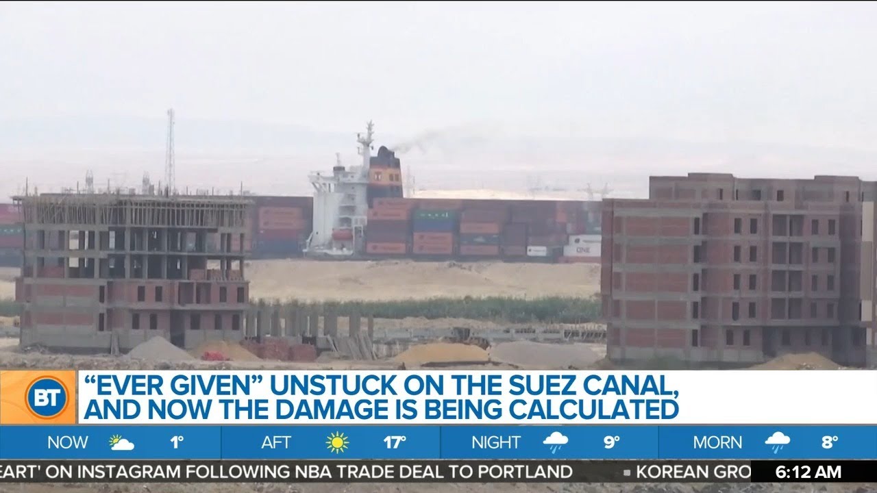Business Report Suez Canal ship unstuck, GTA rental prices continue to