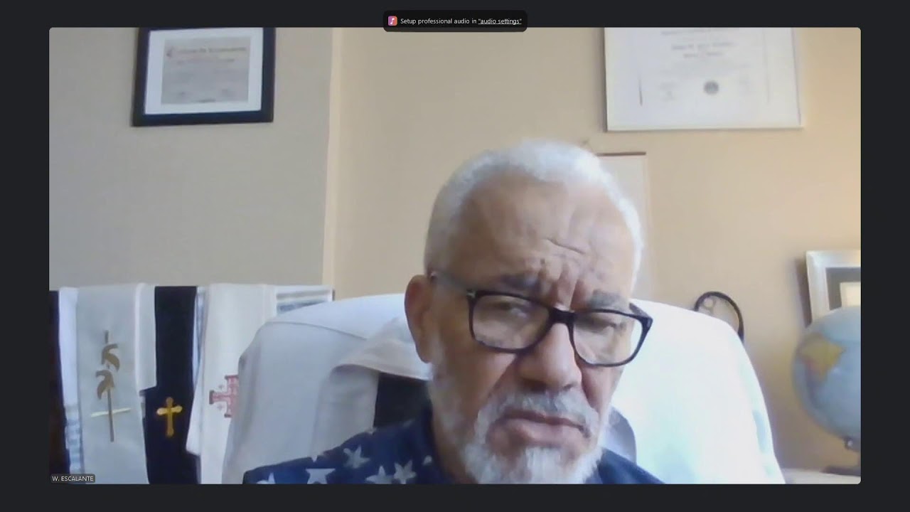 “APRENDIENDO A VIVIR”  CON EL PASTOR DR. WILSON PEREZ ESCALANTE