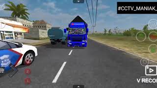 Truk Wahyu abadi oleng hujan