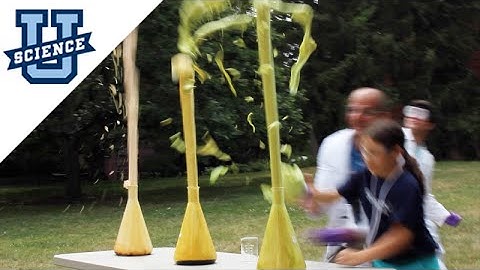 CHEMICAL EXPLOSION: Elephant Toothpaste!!