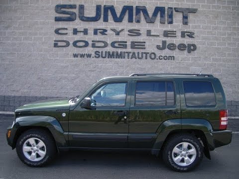 2011 JEEP LIBERTY NATURAL GREEN WISCONSIN FOND DU LAC WALK AROUND REVIEW SOLD! 7T395AA  SUMMITAUTO
