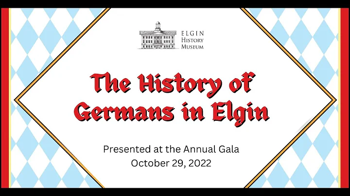 History of Germans in Elgin