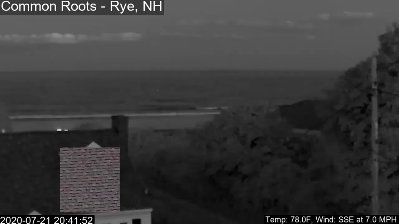 Common Roots Cable Beach, Rye NH Live Stream YouTube