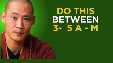 If You Wake Up Between 3AM & 5AM, DO THESE 3 THINGS! | Shi Heng Yi 2025