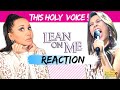 SO HYANG Lean On Me REACTION 소원 반응 |  Lucia Sinatra Vocal Coach 보컬 코치 반응