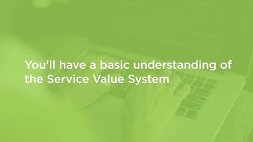 ITIL Skills: ITIL® 4 Foundation: Service Value System Course Preview
