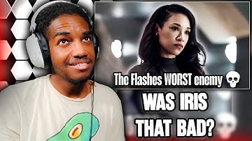 WAS SHE THAT BAD? | IRIS IS THE WORST CHARACTER ON THE FLASH REACTION